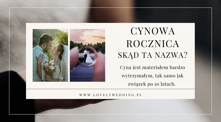 cynowa rocznica - skąd ta nazwa