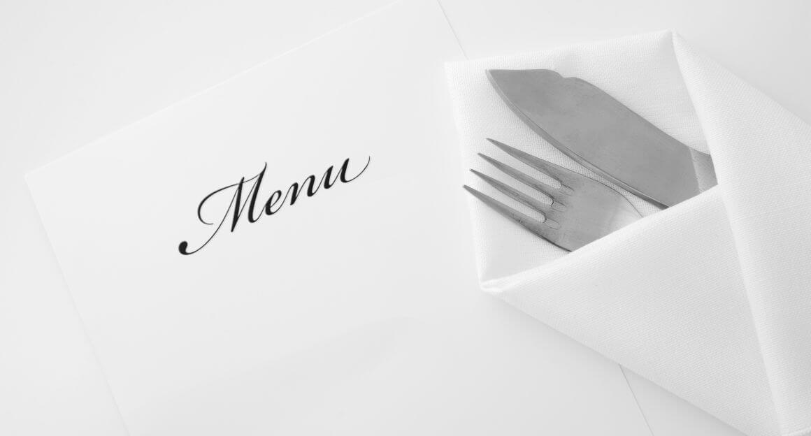 menu weselne