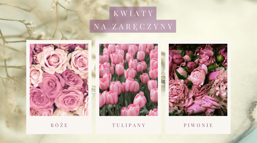 kwiaty na zaręczyny