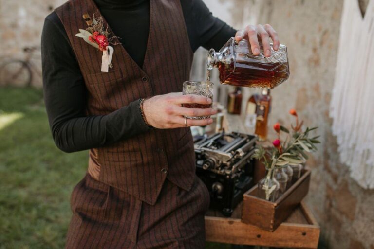 stylizacja męska na wesele