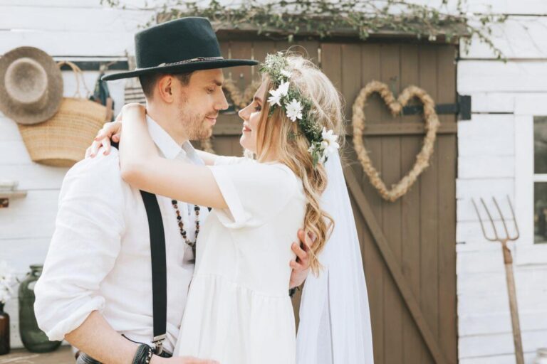 suknia ślubna vintage