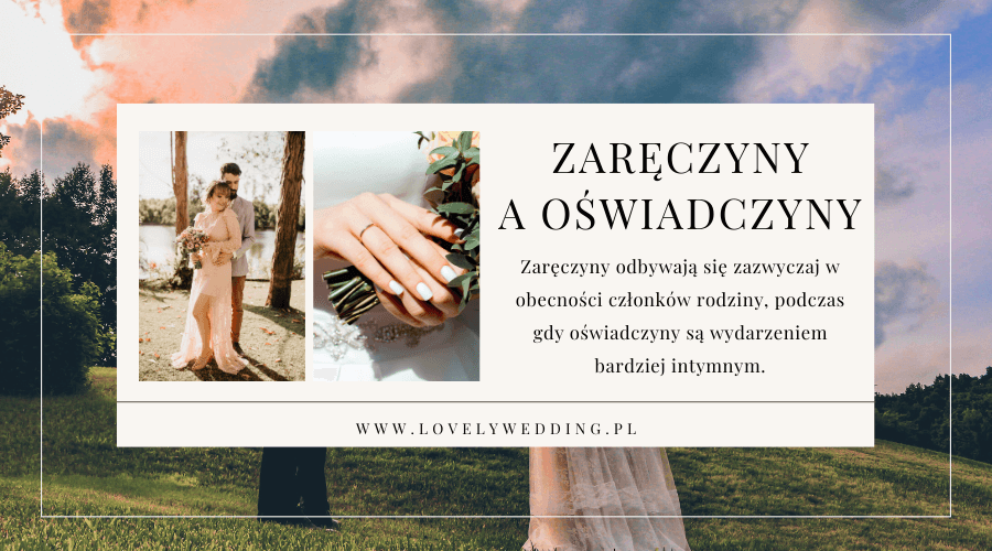 zaręczyny a oświadczyny - czym się różnią