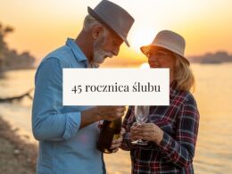 45 rocznica ślubu