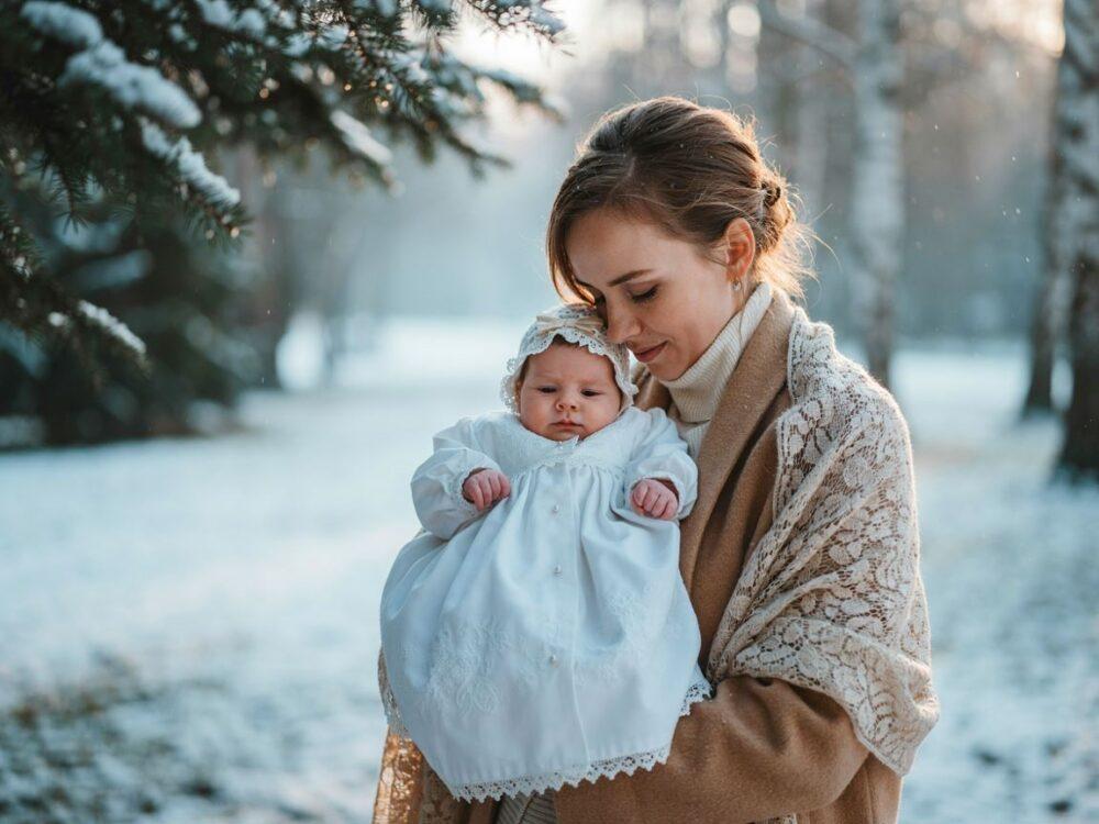 ciepła sukienka dla mamy